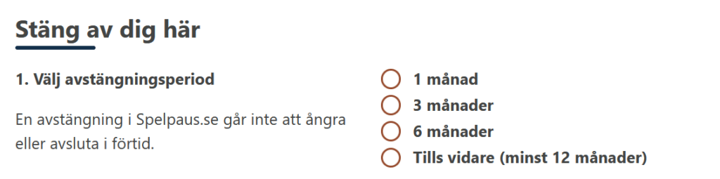 Beginilah cara Anda memblokir diri dari permainan dan kasino di Swedia